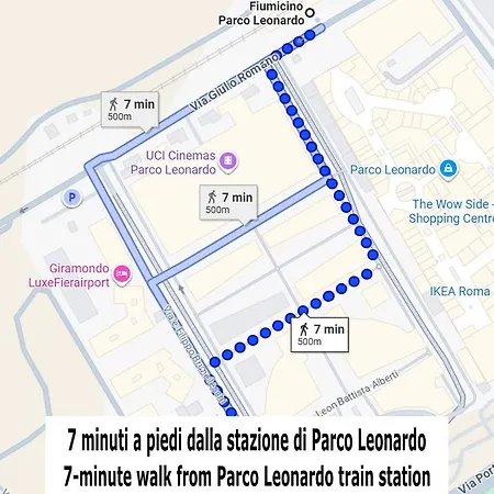 Casa Di Tom-fco Airport E Fiera Di Roma Apartamento *